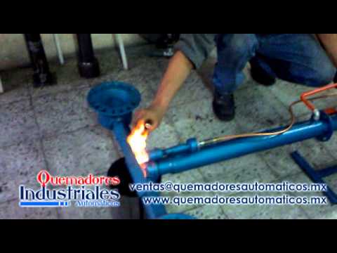 11 Quemador de 2 cabezas encendidas