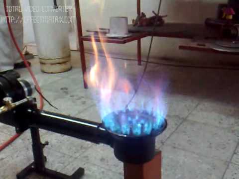 7 Quemador Industrial encendido Modelo número 7 vertical manual